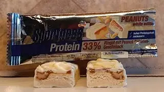 Taste-Test- DM Sportness Protein Bar 🥜 White Peanut Caramel 🥜