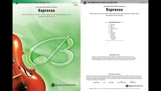 Espresso, arr. Chris M. Bernotas &ndash; Score & Sound