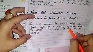 Grade 5 Robinson Crusoe Solved Exercises || Oxford Modern English Book 5 || Class 5 Lectures
