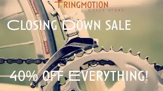 Closing down sale - 40% off EVERYTHING! Use code SAVE40YT