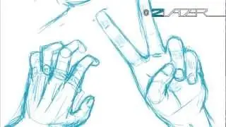 How 2 Draw Manga Tutorial - The Hand (German with English description) by 2Vader