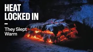 The traditional winter bed layering system that created a natural heat pocket