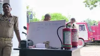 Fire Man 🚒 Police Station Ghazipur Uttar Pradesh #viral #uppolice #firemanpolice #viralvideos #like 