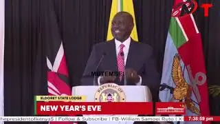 Ruto New Year Message Vows to Deal With Drug Cartels and help 10M Kenyans Out of Poverty!