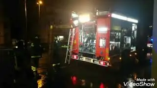 video   intervento dei vvff su  incendio al ex fabtica galileo  a marghera