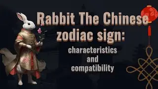 Rabbit 🐇 the chinese zodiac sign🪧🌒: characteristics and compatibility