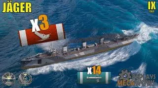 Dodging Torps and Escaping Radars with JAGER! | World of Warships Gameplay