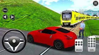 Parking Frenzy 3D Simulator POLICE Cars VS Trains Driving car simulator-Best Android Gameplay HD