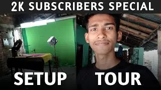 How I Shoot My YouTube Video | Budget Youtube Setup For Beginners | My Youtube Studio Setup Tour