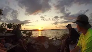 Maine Island Camping Trip in Muscongus Bay