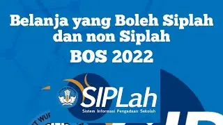Tanya Jawab BOS 2022: Belanja yang Boleh Siplah dan Non Siplah