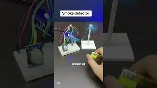 Smart Smoke Detector | Safety with Sensor Technology #ElectronicsProject #SafetyTech