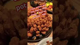 Outback count your days!😂#youtubeshorts #food #shortsfeed #foodie #latonyascooking