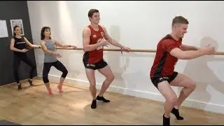 When AFL players do Xtend Barre