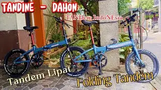 Tes sepeda TANDINE-DAHON ditanjakan, turunan & manuver dijalan sempit.