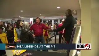 NBA legends visit The Pit in Albuquerque