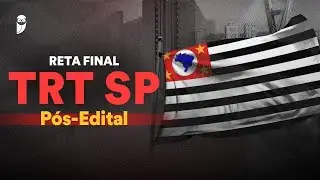 Reta Final TRT SP P&oacute;s-Edital: Reda&ccedil;&atilde;o - Prof. Rodolfo Gracioli