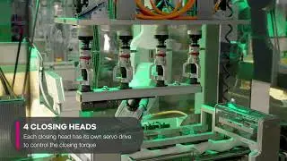 U2Robotics - Flexicapper - multifunctional flexible capping machine for various kind of caps.
