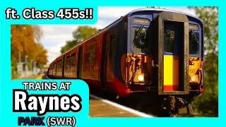 Trains at Raynes Park, SWML - 31.8.25