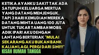 TAK JENGUK AYAH TAPI MINTA 100 JUTA! PAS KUUSIR, MEREKA NANGIS DARAH LIHAT SERTIFIKATKU!