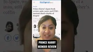 📚 PRINCE HARRY MEMOIR SPARE - REVIEW #princeharry