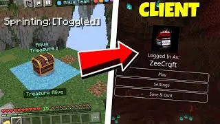 ЛУЧШИЕ КЛИЕНТЫ ДЛЯ MCPE! Включает спринт, нажатия клавиш и многое другое! &mdash; Minecraft PE, Windows 10, мобильные устройства, ПК
