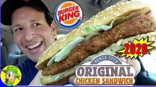 Burger King® ОРИГИНАЛЬНЫЕ КУРИНЫЕ САНДВИЧ 2020 Обзор ?? | Peep