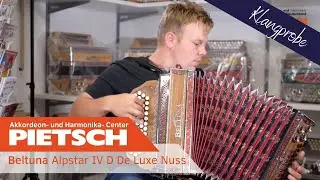 Steirische Harmonika - Beltuna Alpstar IV D De Luxe Nuss - B/Es/As/Des -   Klangprobe
