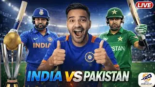 🔴 LIVE: Real Cricket 🏏 | INDIA vs PAKISTAN | ICC MENS T20 WORLD CUP 👑