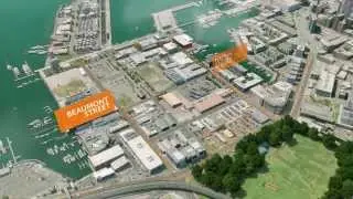 Wynyard Quarter staging animation
