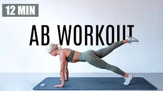 12 MIN INTENSE AB WORKOUT - at home, No Equipment | No Repeat