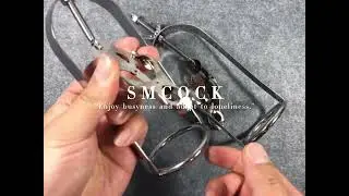 SMCOCK-Metal Nipple Clips Breast Enlarger Sucker BDSM Bondage