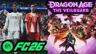 LIVE DUPLA: MODO CARREIRA EA FC e DRAGON AGE - THE VEILGUARD!