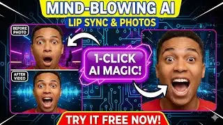Best Free AI Lip Sync Tool 2025? (Turn Photo to Video Tutorial)