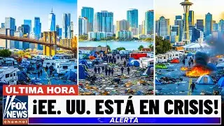 Top 10 Ciudades en Crisis: Nadie Paga Casa. CRISIS Personas Sin Hogar en Autocaravanas 2025