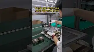 Do you know what the thermal paste actually is? #heatsink #manufacturing  #production  #factory