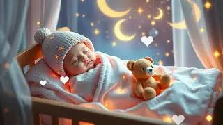 🌙 Gentle Rain Night 💫 Baby Sleep Music for Deep Rest ☔