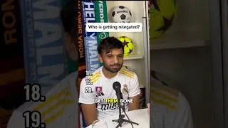 Who is getting relegated?