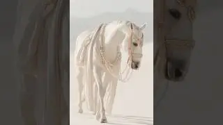 🌿✨ AI Aesthetic Regal Elegance | Majestic Horse Cinematic Visuals 🤍