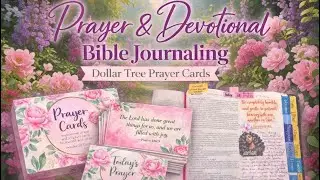 How I Bible Journal with Prayer Cards
