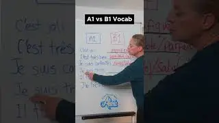 Let's bump up your French A1 vocabulary to French B1 vocabulary! 📈