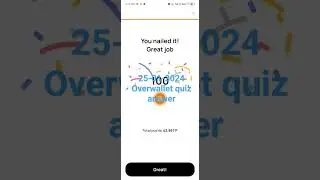 #overwallet quiz answer  24-01-2024