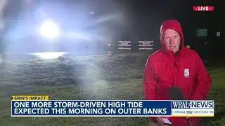 One more storm-driven high tide expected on the Outer Banks
