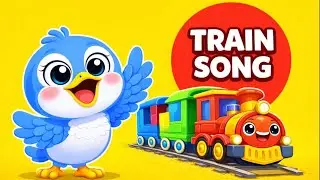 Colors on the Train🚂🌈 Nursery Rhymes for Kids | Little Cuckoo