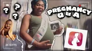 First Video| Pregnancy Q&A| 🤍🤰🏽!