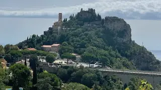 Eze France walking tour, beautiful medieval village