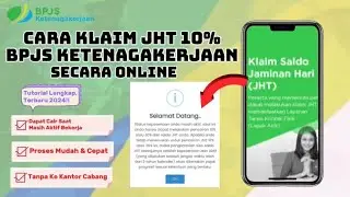 Cara Klaim BPJS 10 Persen Online | Cara Mencairkan BPJS Ketenagakerjaan 10% Melalui Lapak Asik