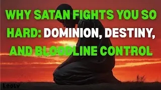 Why Satan Fights You So Hard: Dominion, Destiny, and Bloodline Control.
