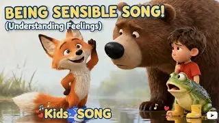 Being Sensible Song 🌈|The Fuzzy Fox| Learn Good Habits with Music