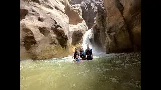 Wadi Mujib Siq Trail - Hiking in Jordan - The Dead Sea